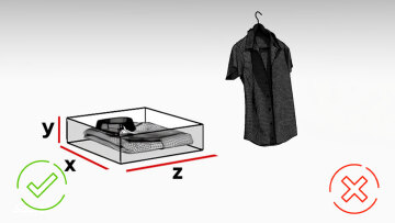 لباس تا شده